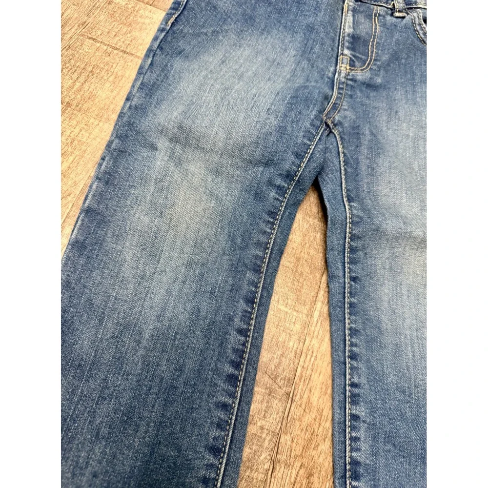 The Childrens Place Boys 3T Bootcut Jeans Medium Wash Adjustable Waist Denim